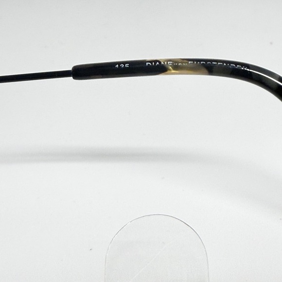 Diane von Furstenberg DVF5088 Black Eyeglasses Frames 52-15-135 Cat Eye main image 6